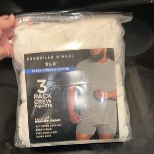 White Cotton Undershirts 3 Pack